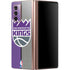 NBA Sacramento Kings Split Canvas Galaxy Z Fold2 5G Skin