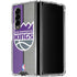 NBA Sacramento Kings Split Canvas Galaxy Z Fold4 5G Clear Case
