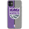 NBA Sacramento Kings Split Canvas iPhone 11 Clear Case