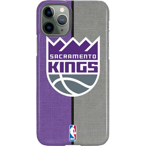 NBA Sacramento Kings Split Canvas iPhone 11 Pro Lite Case