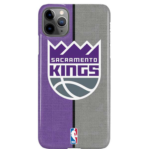 NBA Sacramento Kings Split Canvas iPhone 11 Pro Max Lite Case