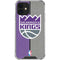 NBA Sacramento Kings Split Canvas iPhone 12 Clear Case