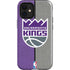 NBA Sacramento Kings Split Canvas iPhone 12 Mini Impact Case