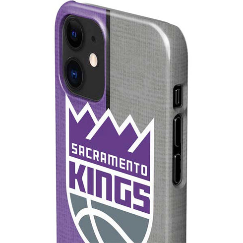 NBA Sacramento Kings Split Canvas iPhone 12 Mini Lite Case