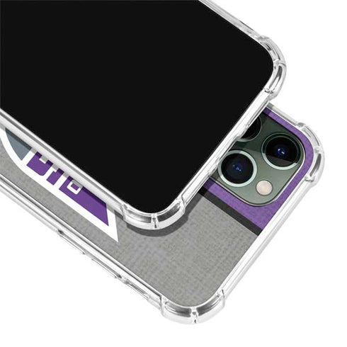 NBA Sacramento Kings Split Canvas iPhone 12 Pro Clear Case
