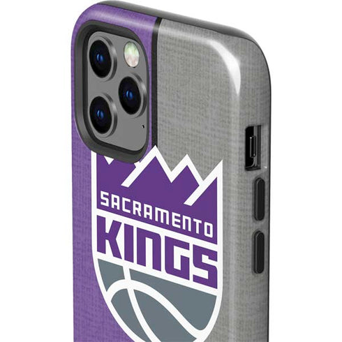 NBA Sacramento Kings Split Canvas iPhone 12 Pro Impact Case