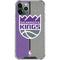 NBA Sacramento Kings Split Canvas iPhone 12 Pro Max Clear Case