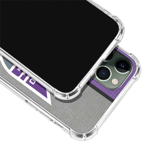 NBA Sacramento Kings Split Canvas iPhone 12 Pro Max Clear Case