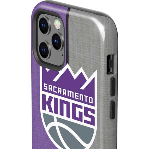 NBA Sacramento Kings Split Canvas iPhone 12 Pro Max Impact Case