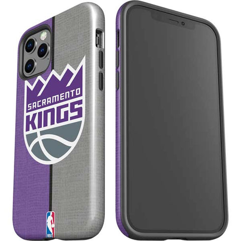 NBA Sacramento Kings Split Canvas iPhone 12 Pro Max Impact Case