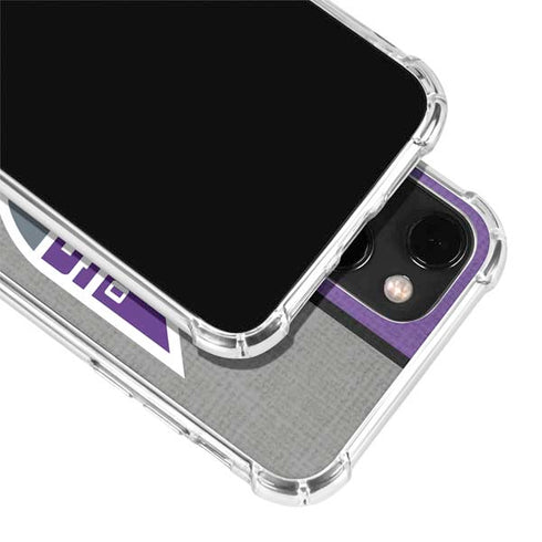 NBA Sacramento Kings Split Canvas iPhone 13 Clear Case