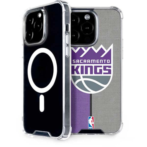 NBA Sacramento Kings Split Canvas iPhone 13 Pro MagSafe Case