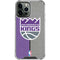 NBA Sacramento Kings Split Canvas iPhone 13 Pro Max Clear Case