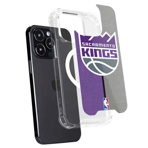 NBA Sacramento Kings Split Canvas iPhone 13 Pro Max MagSafe Case