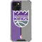 NBA Sacramento Kings Split Canvas iPhone 14 Clear Case