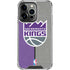 NBA Sacramento Kings Split Canvas iPhone 14 Pro Clear Case