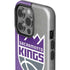 NBA Sacramento Kings Split Canvas iPhone 15 Pro Impact Case