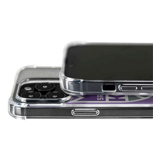 NBA Sacramento Kings Split Canvas iPhone 15 Pro MagSafe Case