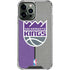 NBA Sacramento Kings Split Canvas iPhone 14 Pro Max Clear Case
