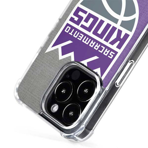 NBA Sacramento Kings Split Canvas iPhone 15 Pro Max MagSafe Case