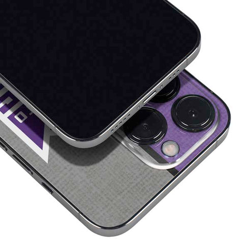 NBA Sacramento Kings Split Canvas iPhone 14 Pro Max Skin