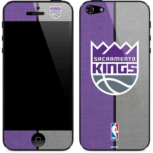 NBA Sacramento Kings Split Canvas iPhone 5/5s/5SE Skin