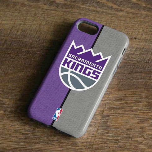NBA Sacramento Kings Split Canvas iPhone 8 Pro Case