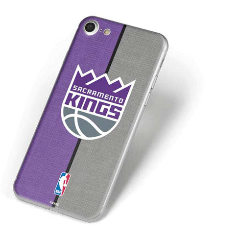 NBA Sacramento Kings Split Canvas iPhone 8 Skin
