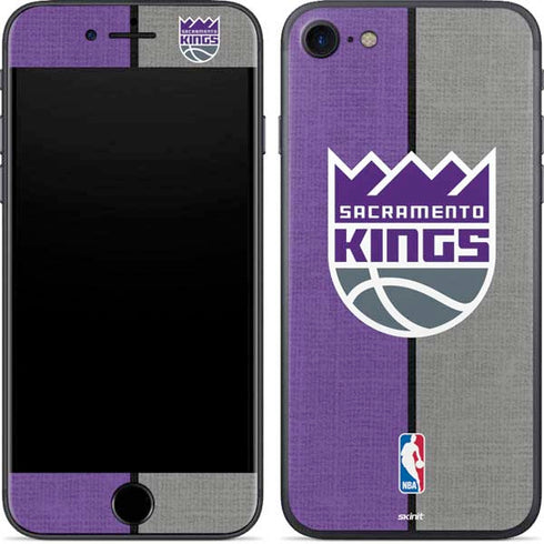 NBA Sacramento Kings Split Canvas iPhone SE (2nd & 3rd Gen) Skin