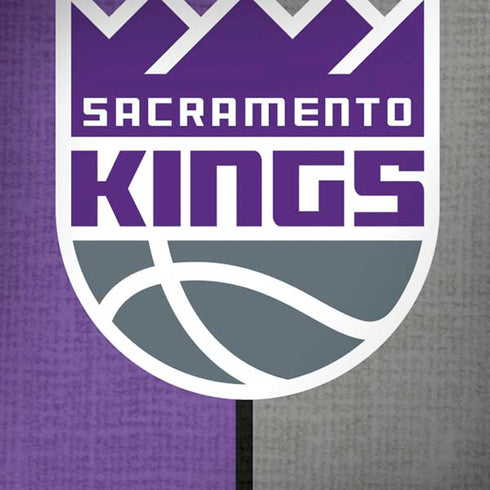 NBA Sacramento Kings Split Canvas iPhone X Skin