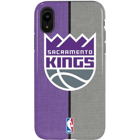 NBA Sacramento Kings Split Canvas iPhone XR Pro Case
