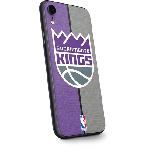 NBA Sacramento Kings Split Canvas iPhone XR Skin