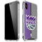 NBA Sacramento Kings Split Canvas iPhone XS Max Clear Case