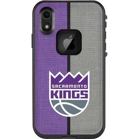 NBA Sacramento Kings Split Canvas LifeProof Fre iPhone Skin