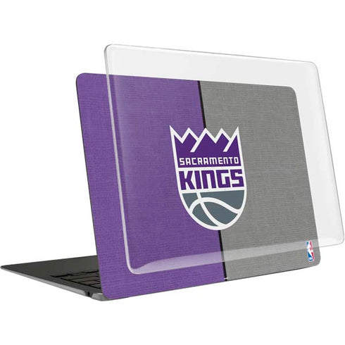 NBA Sacramento Kings Split Canvas MacBook Air 13in M1 (2021) Case plus Skin