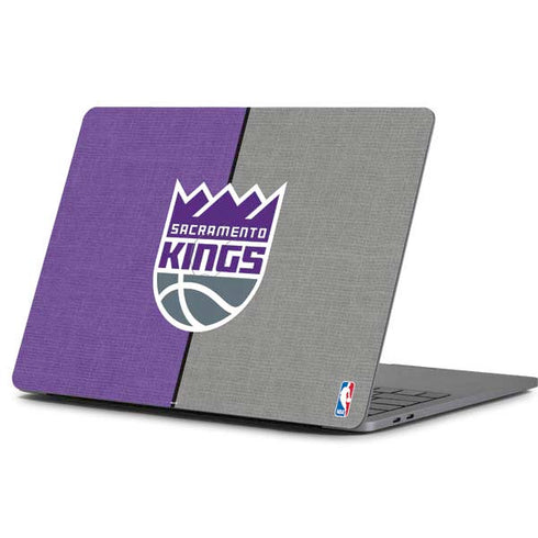 NBA Sacramento Kings Split Canvas Apple MacBook Pro 13-inch Skin