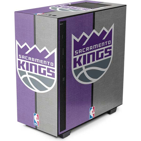 NBA Sacramento Kings Split Canvas NZXT H510 Compact ATX Mid-Tower Case Skin