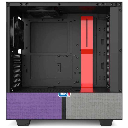 NBA Sacramento Kings Split Canvas NZXT H510 Compact ATX Mid-Tower Case Skin
