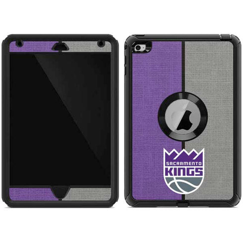 NBA Sacramento Kings Split Canvas Otterbox Defender iPad Skin