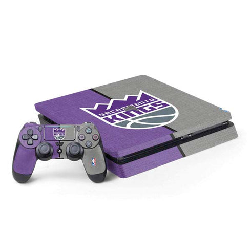 NBA Sacramento Kings Split Canvas PS4 Slim Bundle Skin