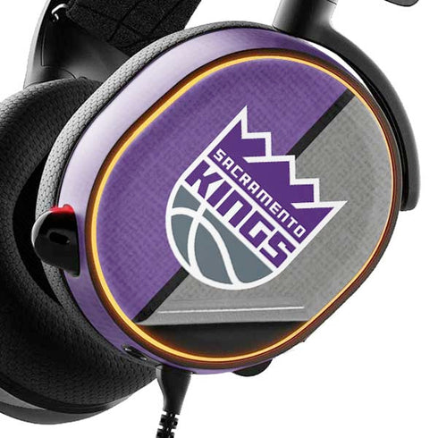 NBA Sacramento Kings Split Canvas SteelSeries Arctis 3 Skin