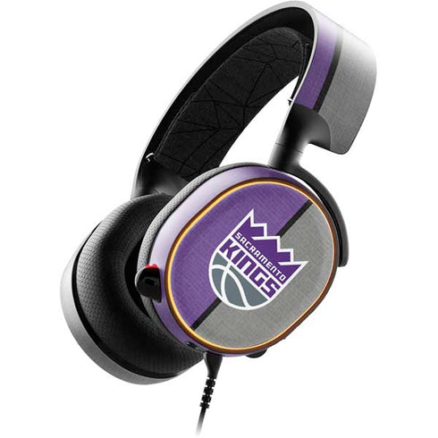 NBA Sacramento Kings Split Canvas SteelSeries Arctis 5 Skin