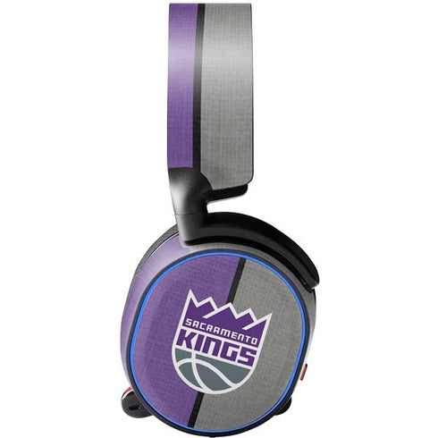 NBA Sacramento Kings Split Canvas SteelSeries Arctis 5 Skin