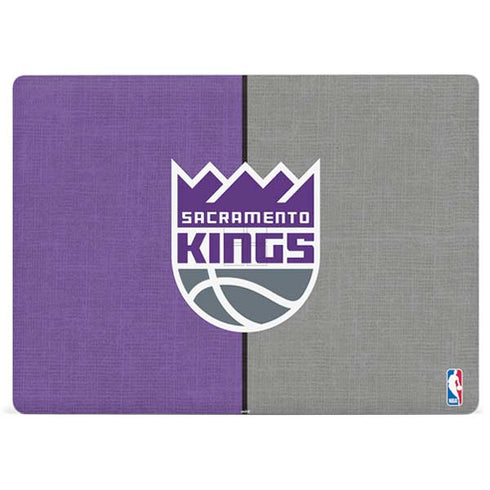 NBA Sacramento Kings Split Canvas Surface Laptop 3 13.5in Skin