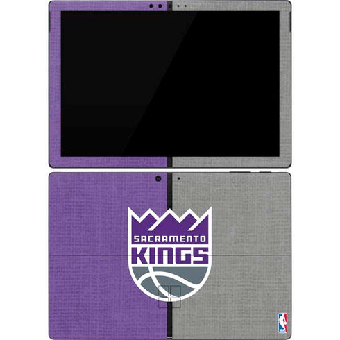 NBA Sacramento Kings Split Canvas Surface Pro 7 Skin
