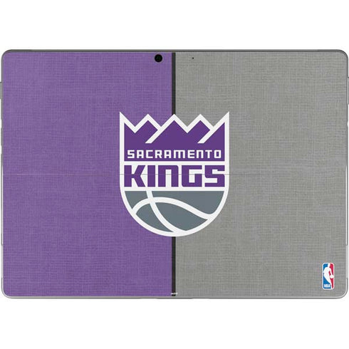 NBA Sacramento Kings Split Canvas Surface Pro 9 Skin