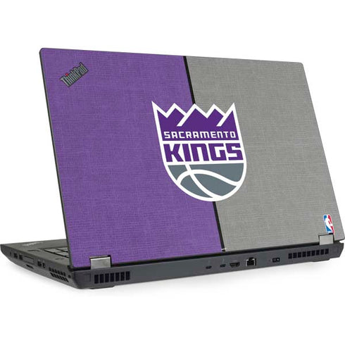 NBA Sacramento Kings Split Canvas Lenovo ThinkPad Skin