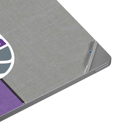 NBA Sacramento Kings Split Canvas Universal Laptop 15in (12.2 x 8.8in) Skin