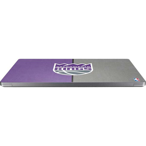 NBA Sacramento Kings Split Canvas Universal Laptop 18in (14.6 x 10.6in) Skin