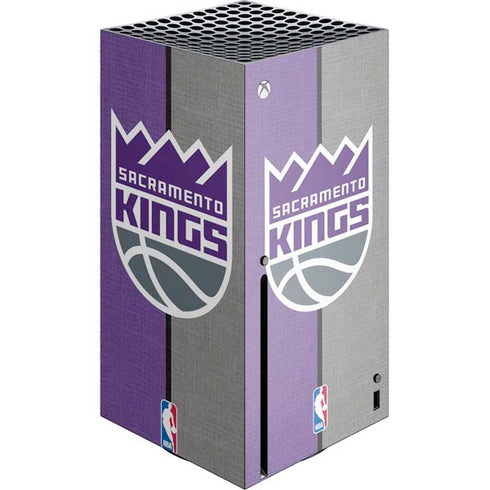 NBA Sacramento Kings Split Canvas Xbox Series X Console Skin